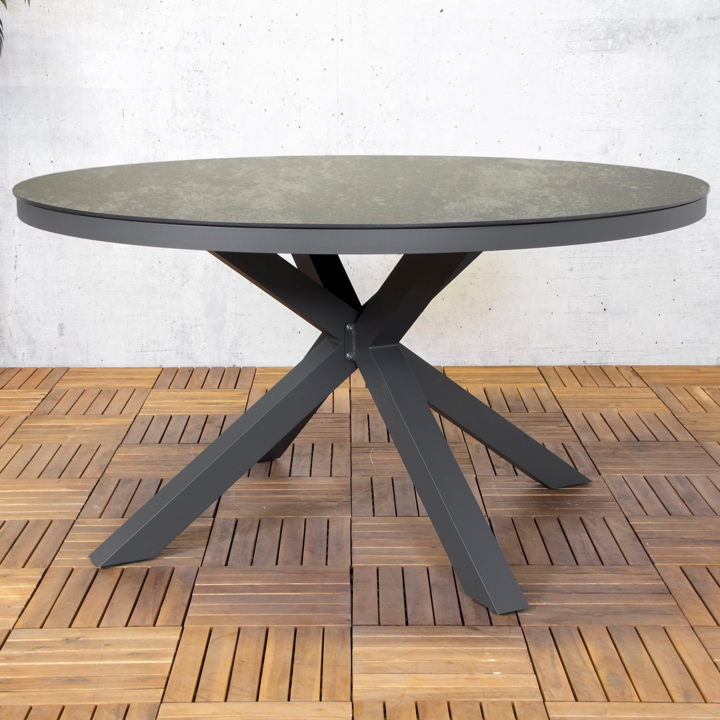 Tuintafel Bianca | Rond | HPL