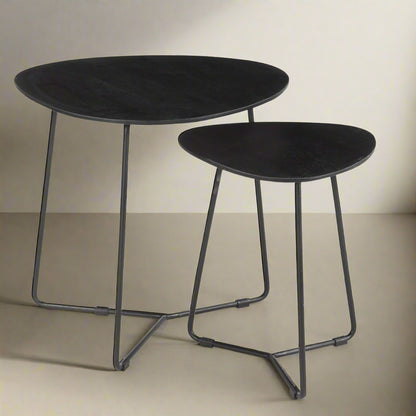 Salontafelset Ivy | Zwart Mangohout