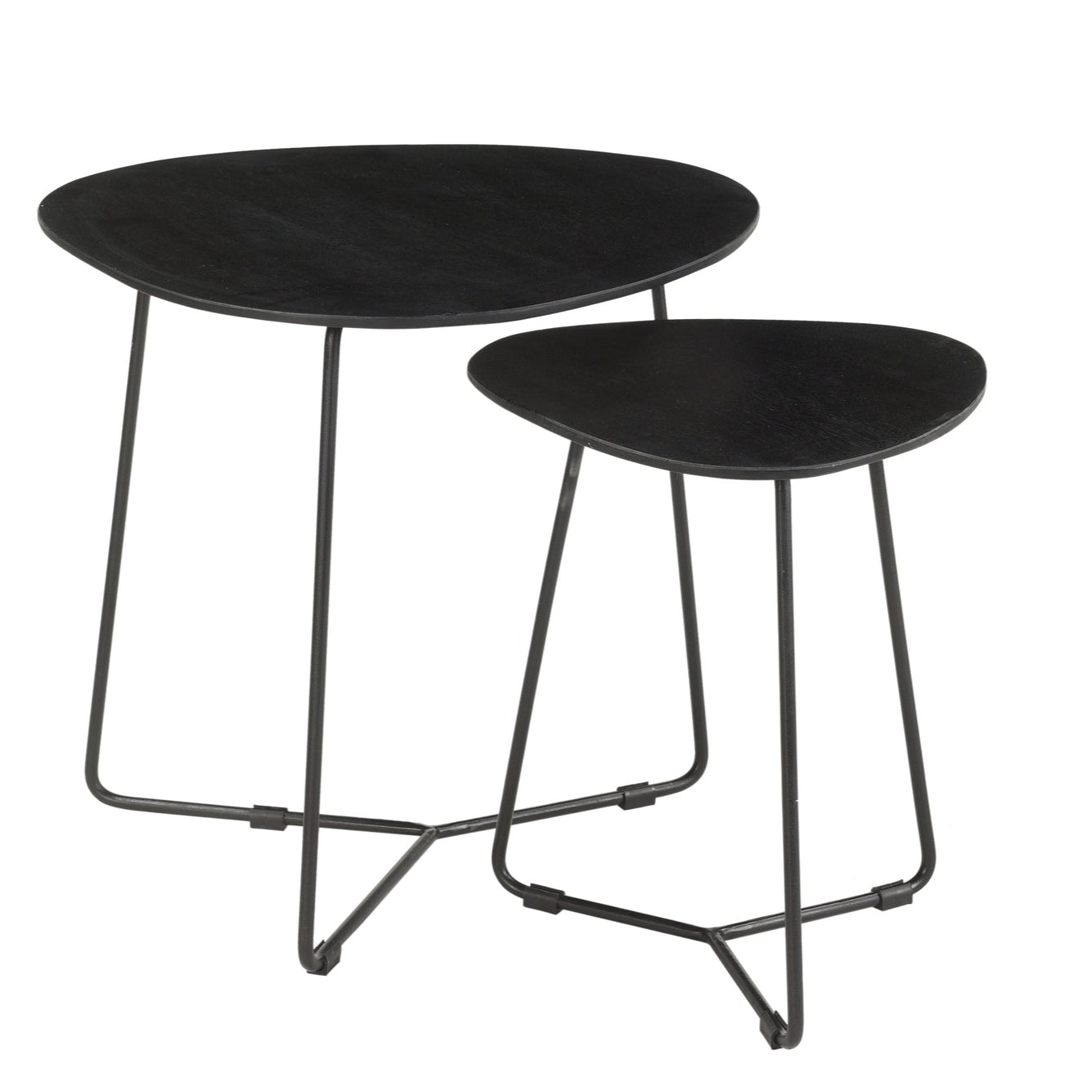 Salontafelset Ivy | Zwart Mangohout