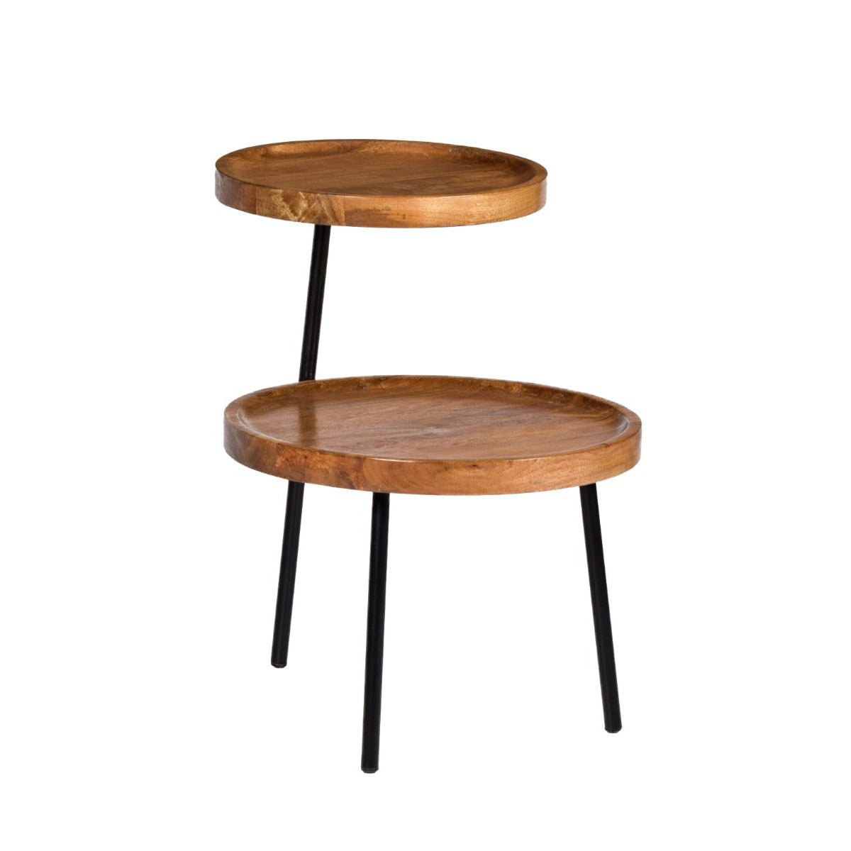 Bijzettafel Ruby | Naturel Mangohout