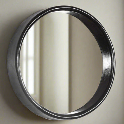 Spiegel Brix | Zwart Mangohout