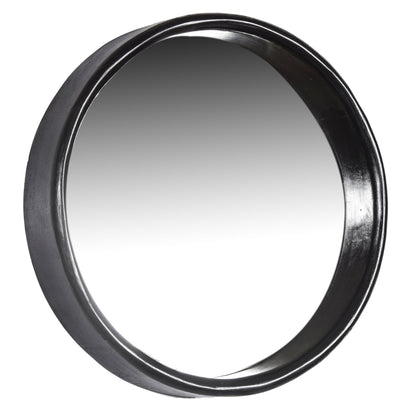 Spiegel Brix | Zwart Mangohout