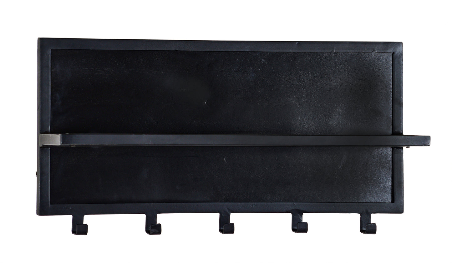 Kapstok Brix | Zwart Mangohout