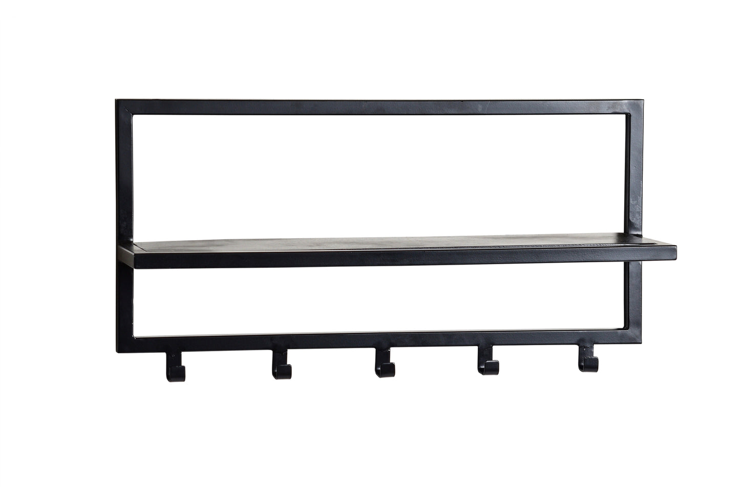 Kapstok Brix | Zwart Mangohout
