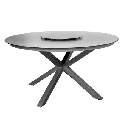 Tuintafel Atalanta | Rond | Zwart