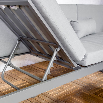Loungeset Malaga | Grijs