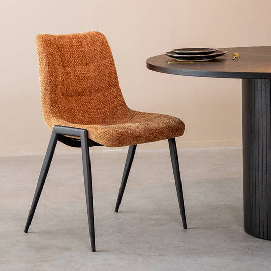 Eetkamerstoel Noor | Bruin Stof