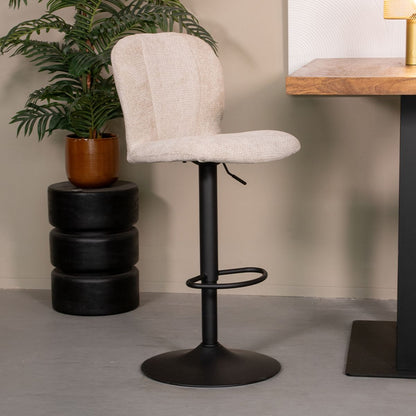 Barkruk Vino | Naturel Stof