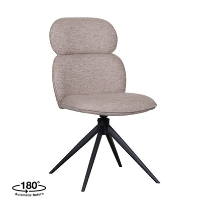 Eetkamerstoel Finn | Naturel Bouclé