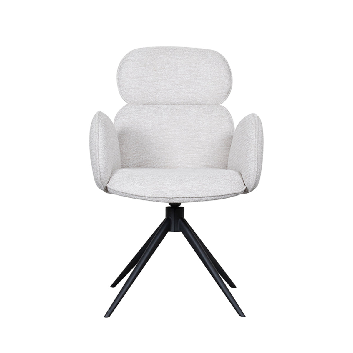 Eetkamerstoel Vidar | Naturel Bouclé