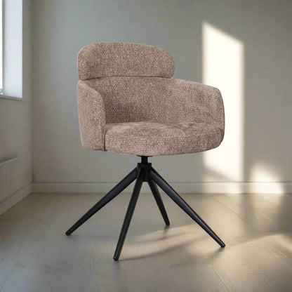 Eetkamerstoel Levi | Beige Stof