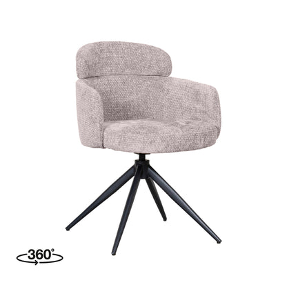 Eetkamerstoel Levi | Naturel Stof