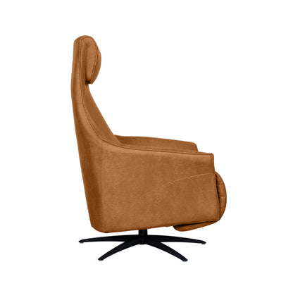 Fauteuil Lund | Bruin Microvezel
