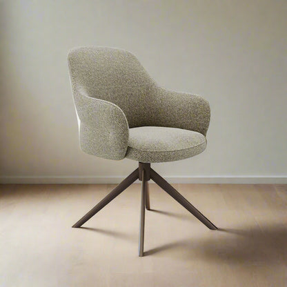 Eetkamerstoel Bern | Grijs Bouclé