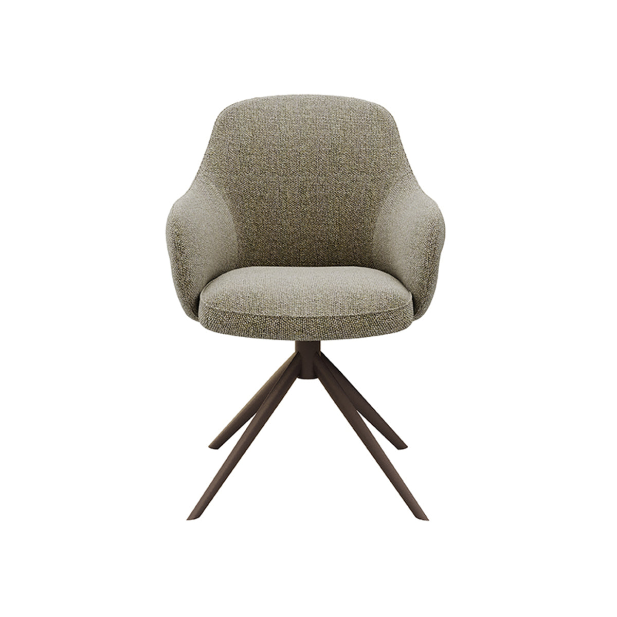 Eetkamerstoel Bern | Grijs Bouclé