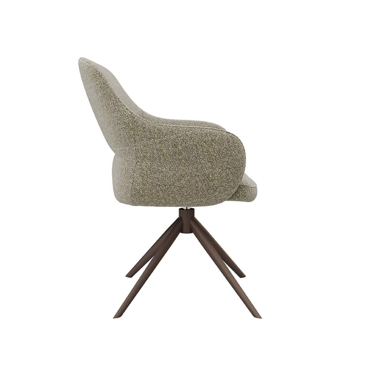 Eetkamerstoel Bern | Grijs Bouclé