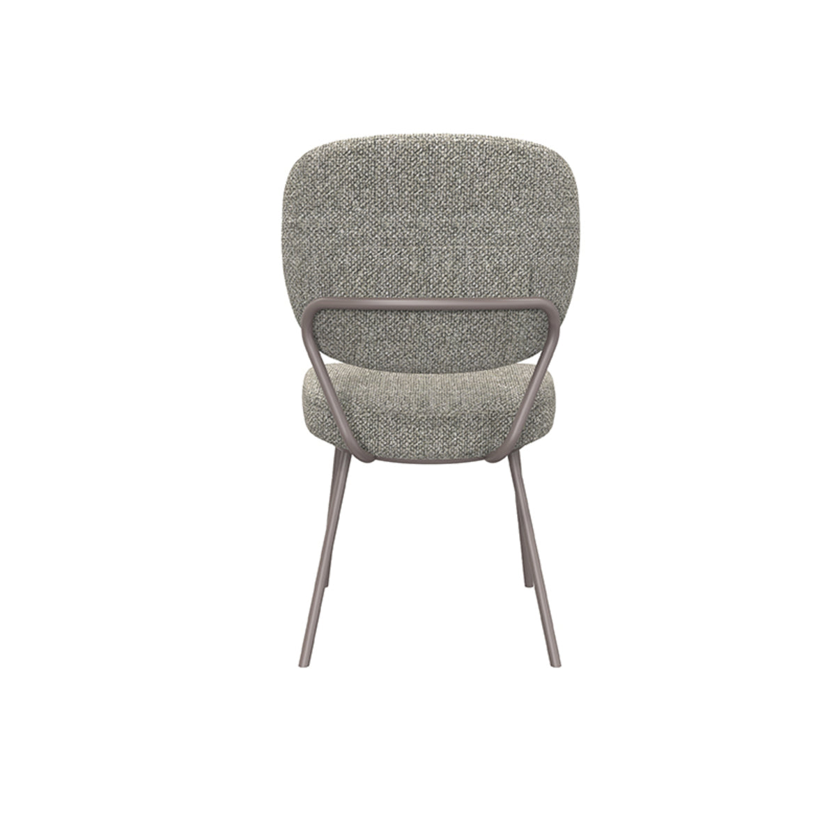 Eetkamerstoel Singapore | Grijs Bouclé