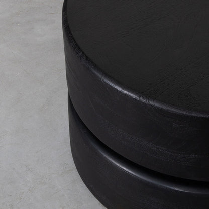 Salontafel Milly | Zwart Mangohout