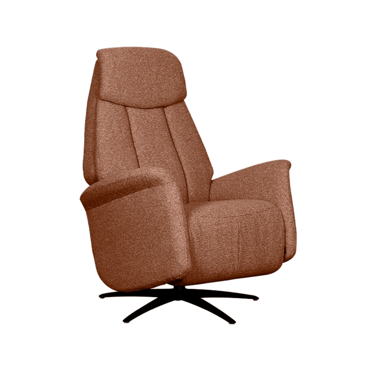 Elektrische Relaxfauteuil Oslo | Rood Bouclé