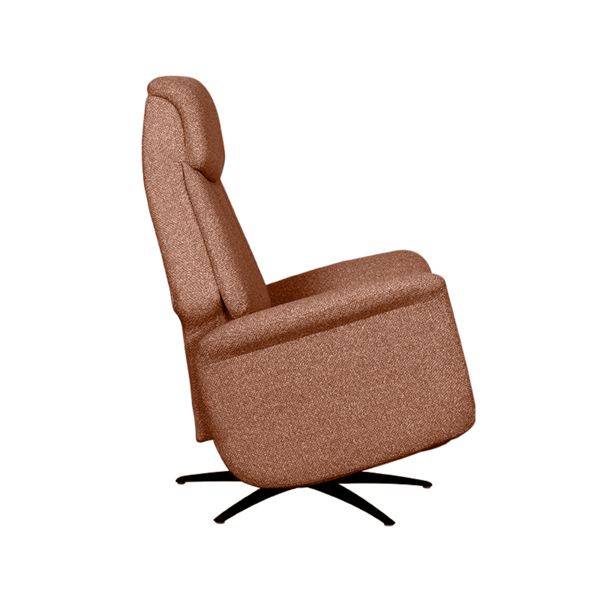 Elektrische Relaxfauteuil Oslo | Rood Bouclé