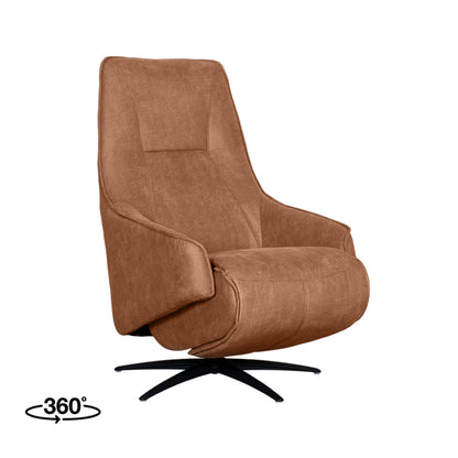 Relaxfauteuil Odense | Bruin Microvezel