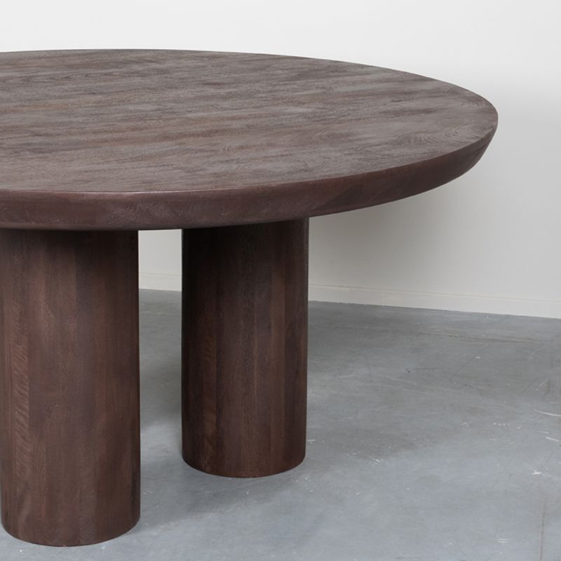 Eettafel Olly | Bruin Mangohout