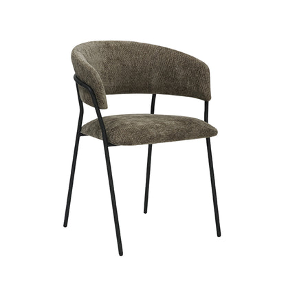 Eetkamerstoel Luuk | Groen Stof