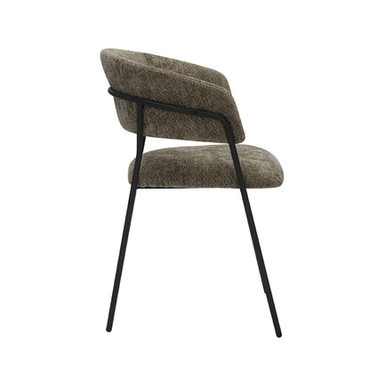 Eetkamerstoel Luuk | Groen Stof