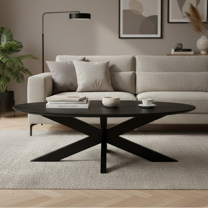 Salontafel James | Zwart Mangohout