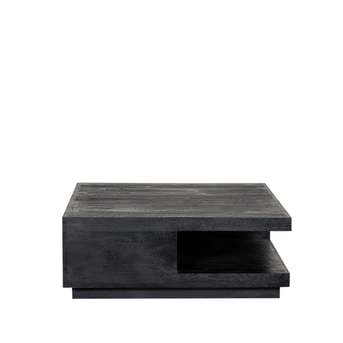 Salontafel Square | Zwart Mangohout