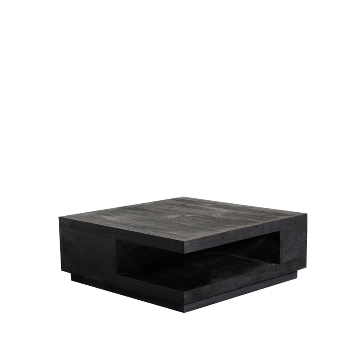 Salontafel Square | Zwart Mangohout