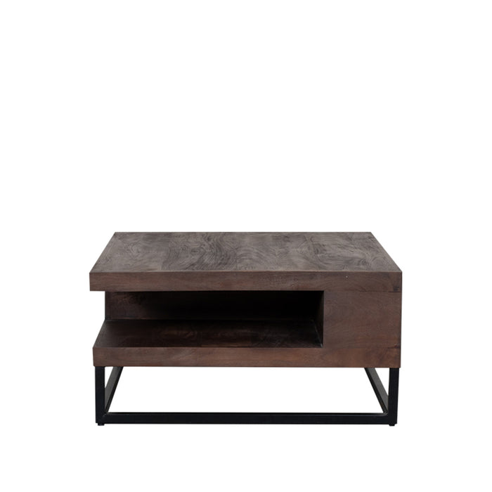 Salontafel Cube | Bruin Mangohout