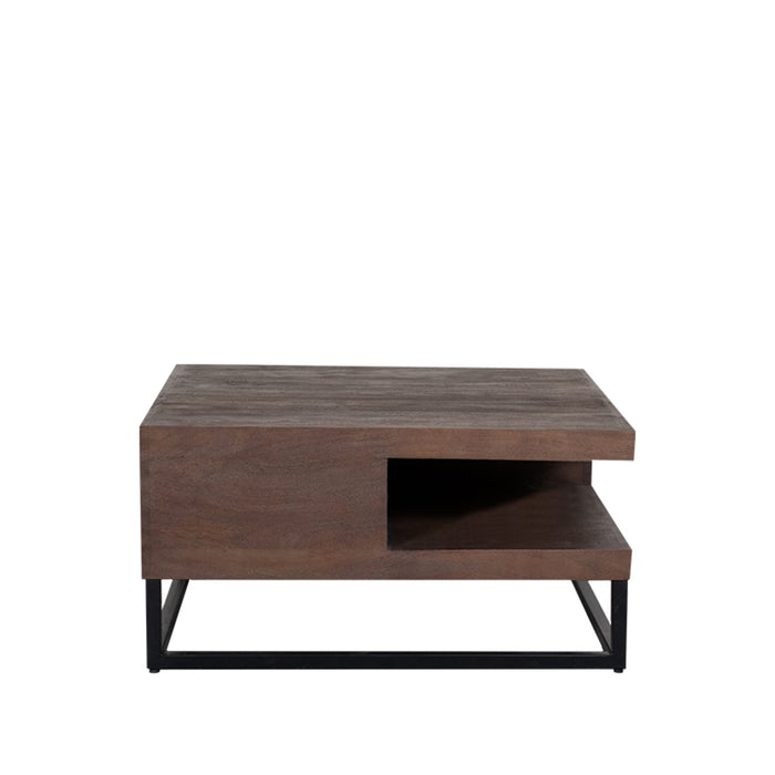 Salontafel Cube | Bruin Mangohout