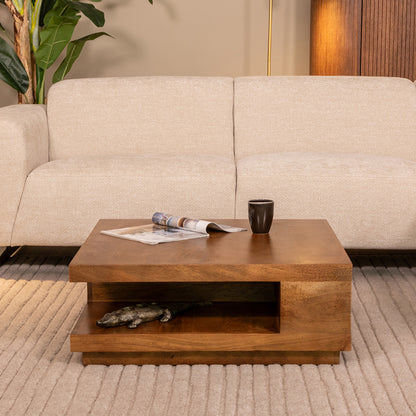 Salontafel Square | Naturel Mangohout