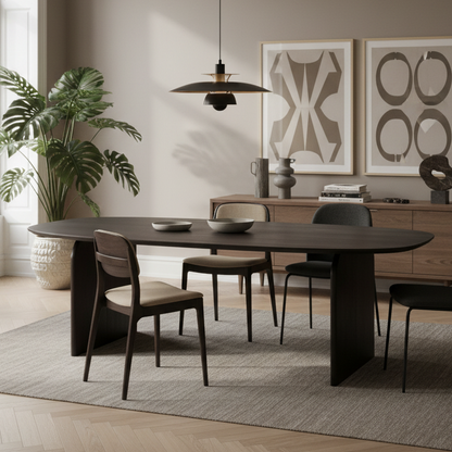 Eettafel Cooper | Bruin Mangohout