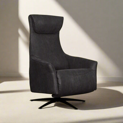 Fauteuil Lund | Grijs Microvezel