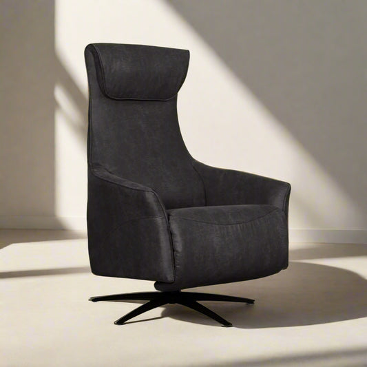 Fauteuil Lund | Grijs Microvezel