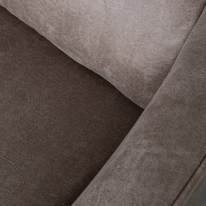 Relaxfauteuil Lund | Taupe Microvezel