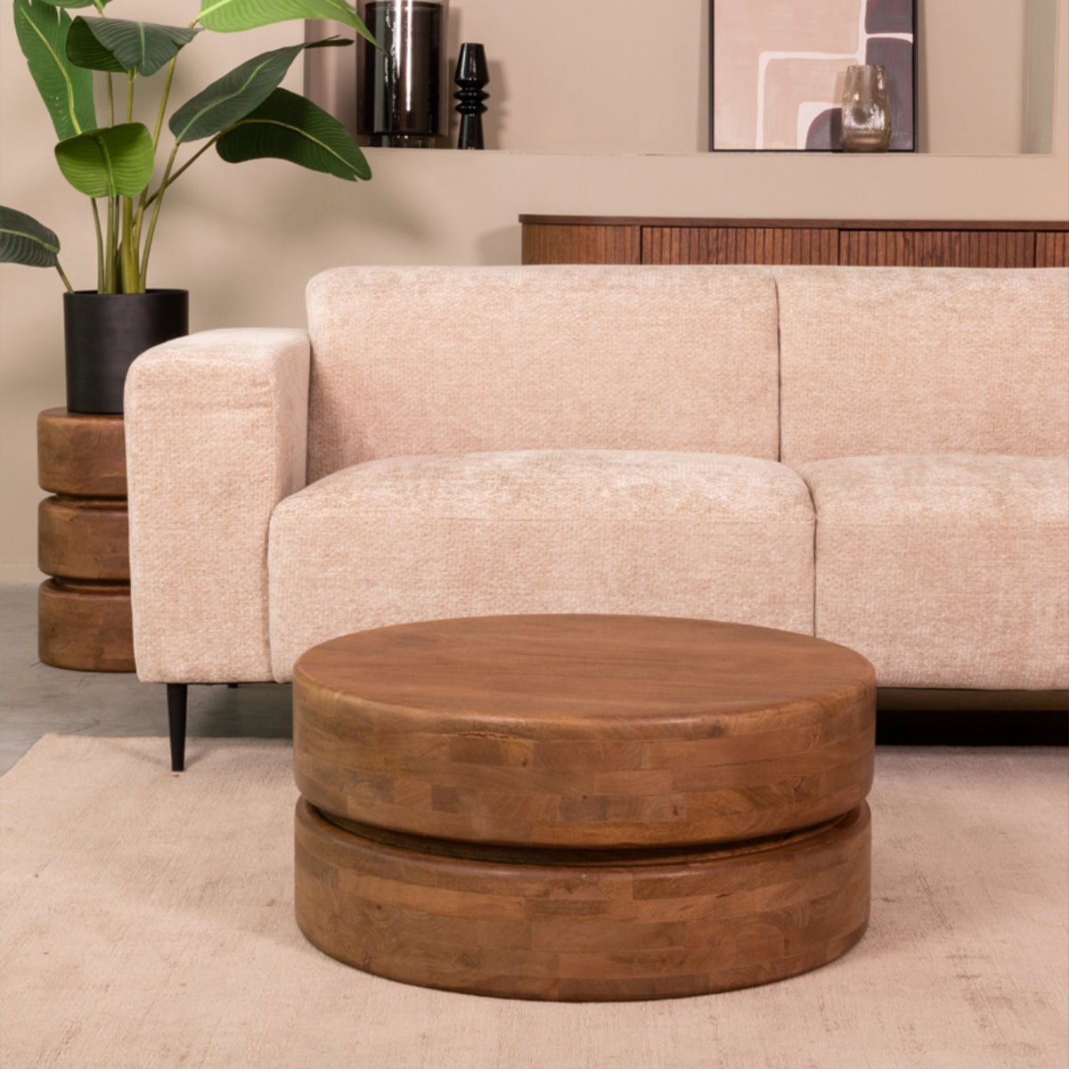 Salontafel Milly | Naturel Mangohout