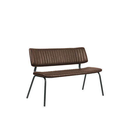 Eetkamerbank Gusto | Bruin PU-Leder