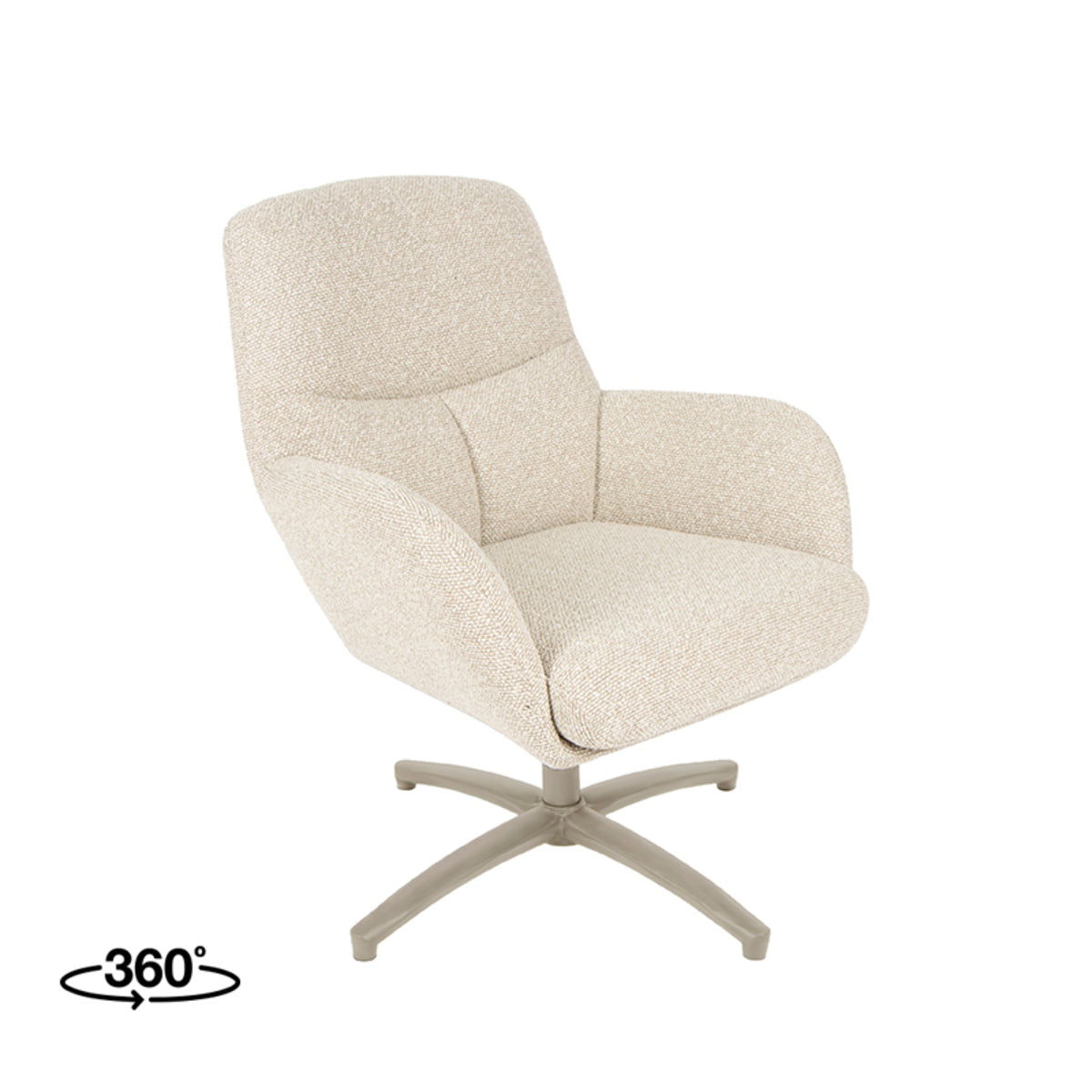 Fauteuil Chill Zone | Naturel Bouclé | Poot