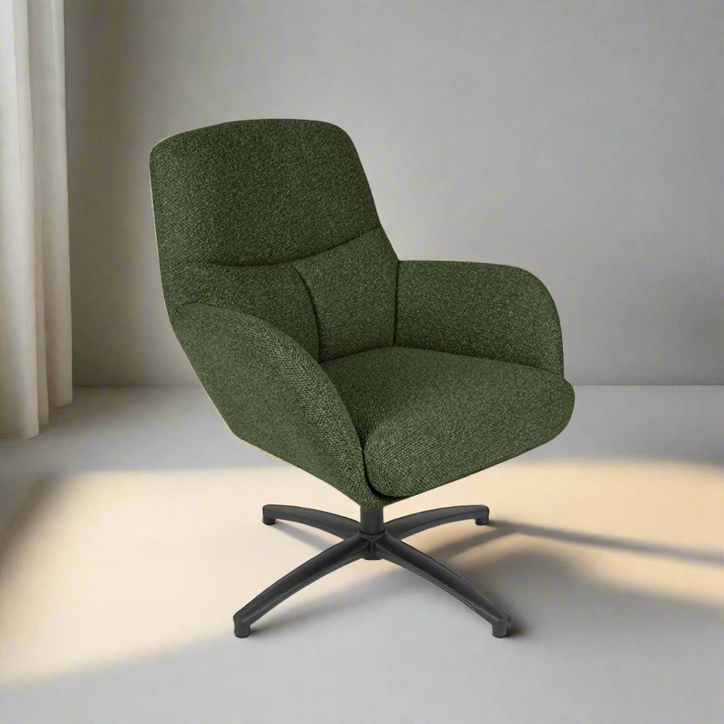Fauteuil Chill Zone | Groen Bouclé