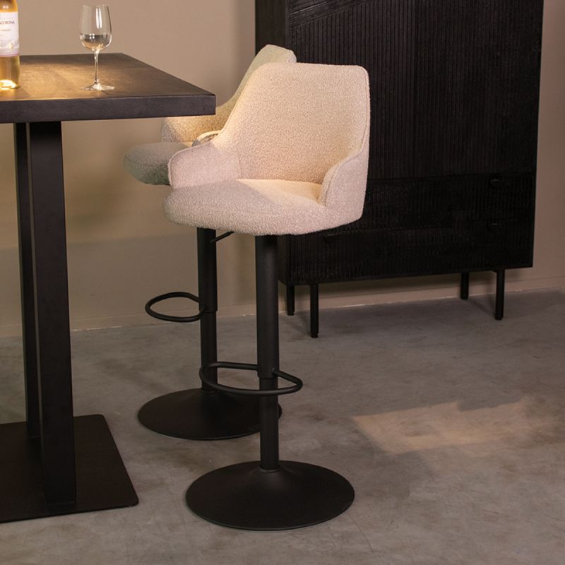 Barkruk Fender | Kookeiland of Bartafel | Naturel Bouclé