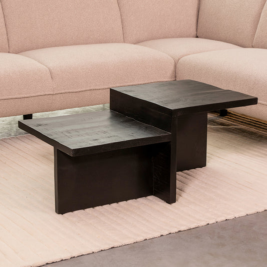 Salontafel Skip | Zwart Mangohout