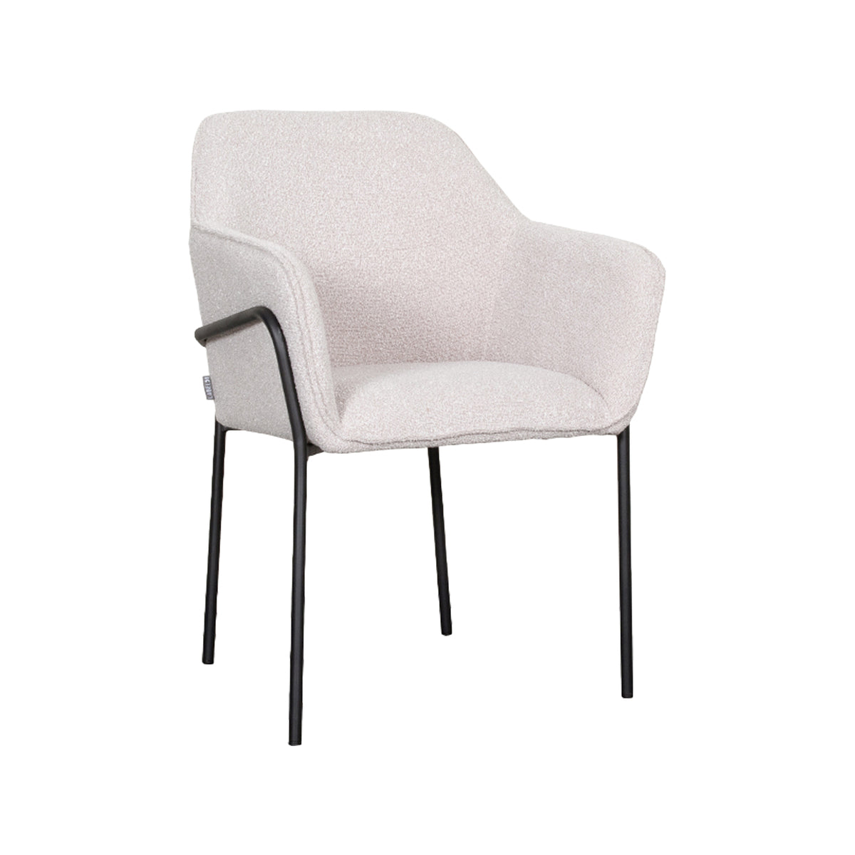 Eetkamerstoel Dexter | Naturel Bouclé