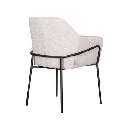 Eetkamerstoel Dexter | Naturel Bouclé