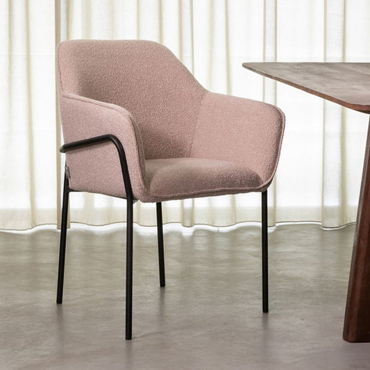 Eetkamerstoel Dexter | Naturel Bouclé