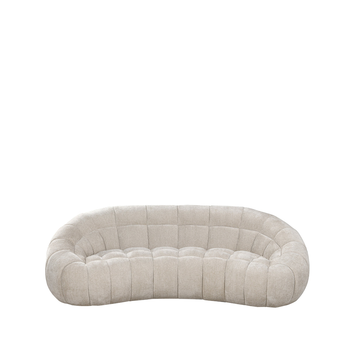 Bank Cloud | 3-Zits | Naturel Stof