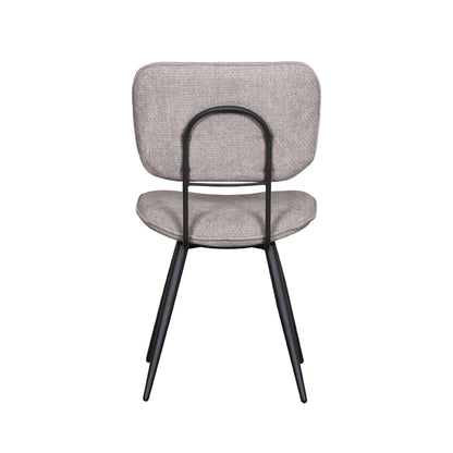 Eetkamerstoel Liva | Grijs Stof