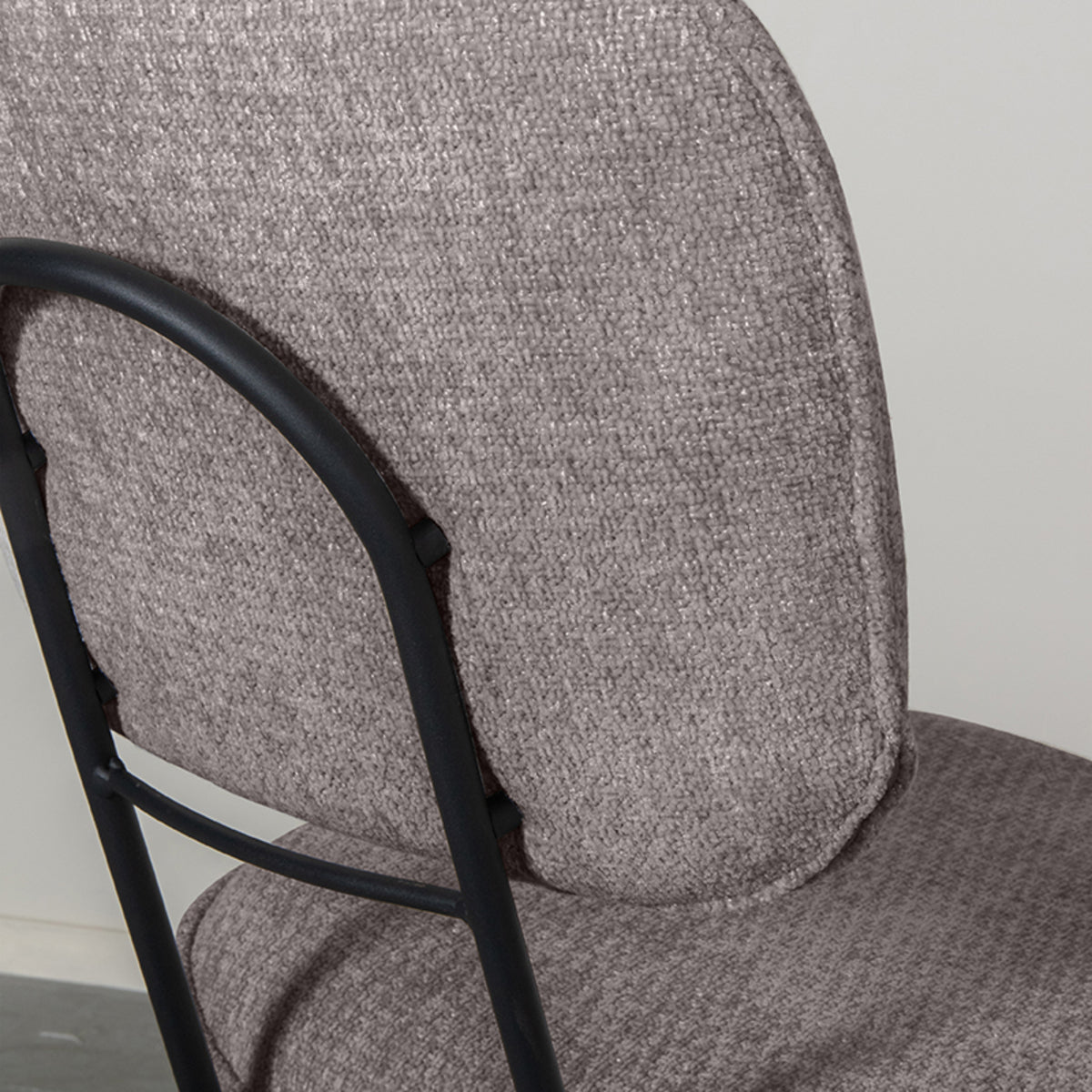 Eetkamerstoel Liva | Grijs Stof